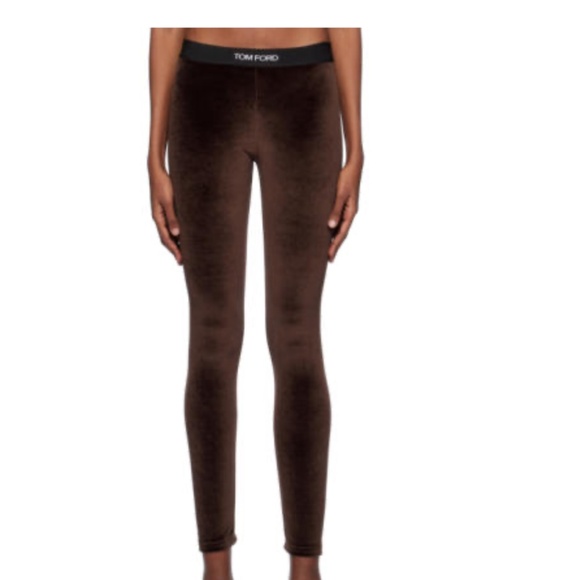 Tom Ford Velvet Leggings - Picture 1 of 4